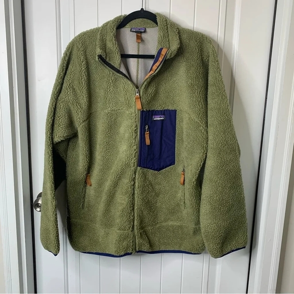 Patagonia classic retro X fleece full zip jacket size XXL men’s 2XL
